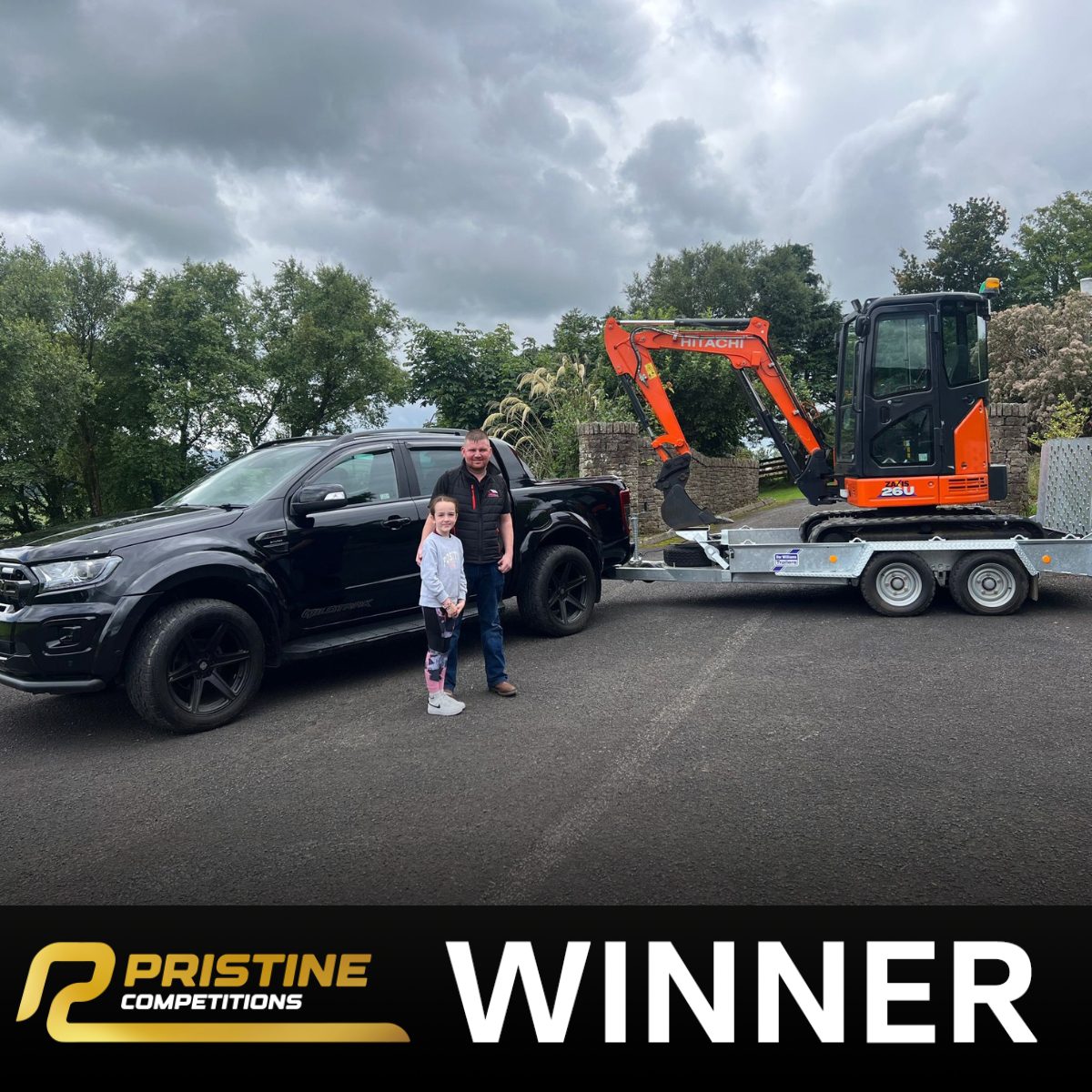 2022 Ford Ranger 2.0 Wildtrak & 2018 Hitachi ZX26U Package