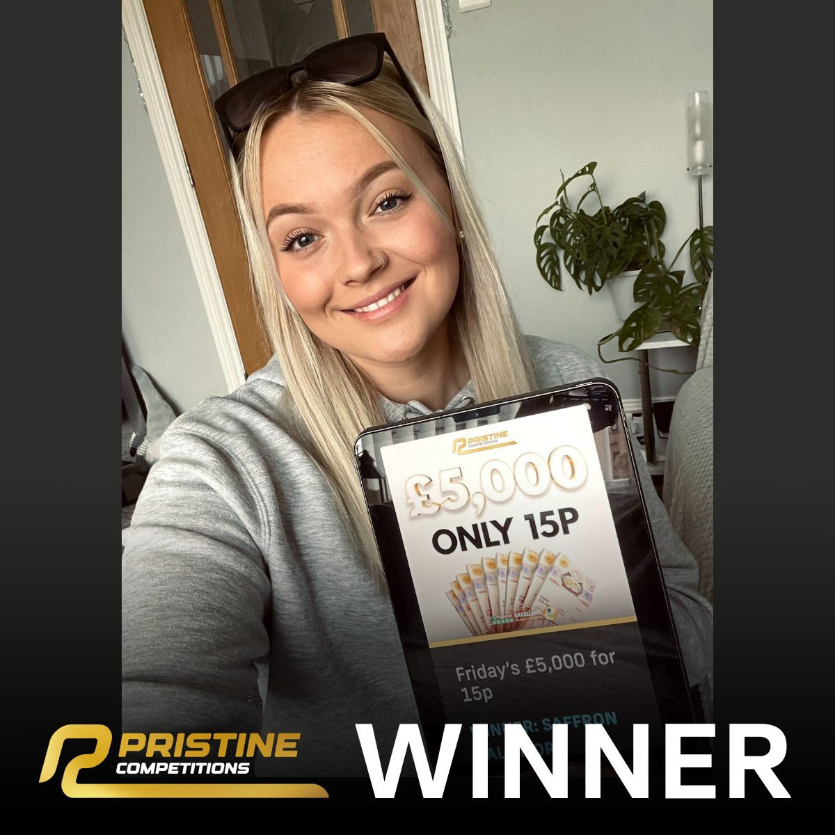 Friday’s £5,000 for 15p