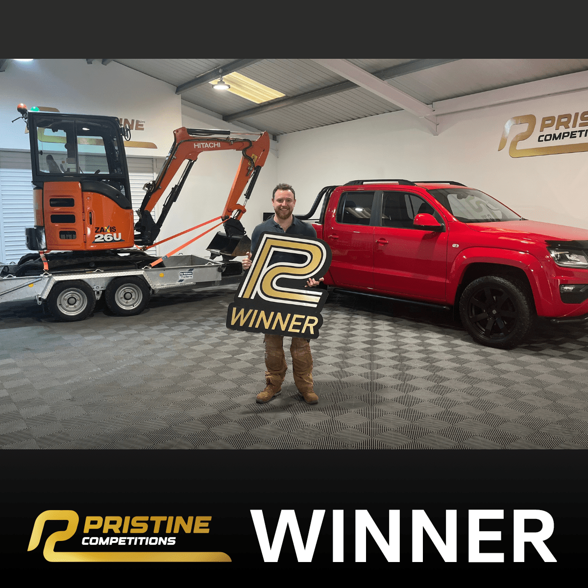 2018 Volkswagen Amarok 3.0 V6 & 2017 Hitachi ZX26U Bundle or £35,000 Tax Free Cash