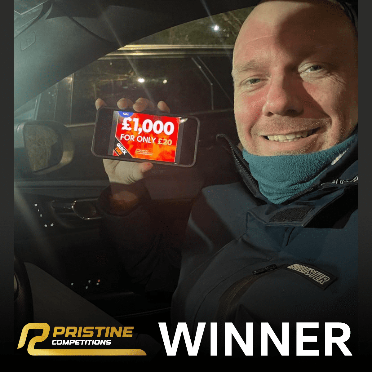 Friday’s Quickfire £1000 Cash For £20