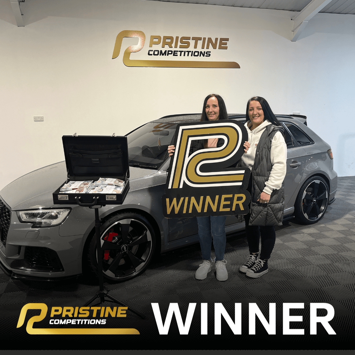 2017 Nardo Grey RS3 or £25,000 Tax Free Cash