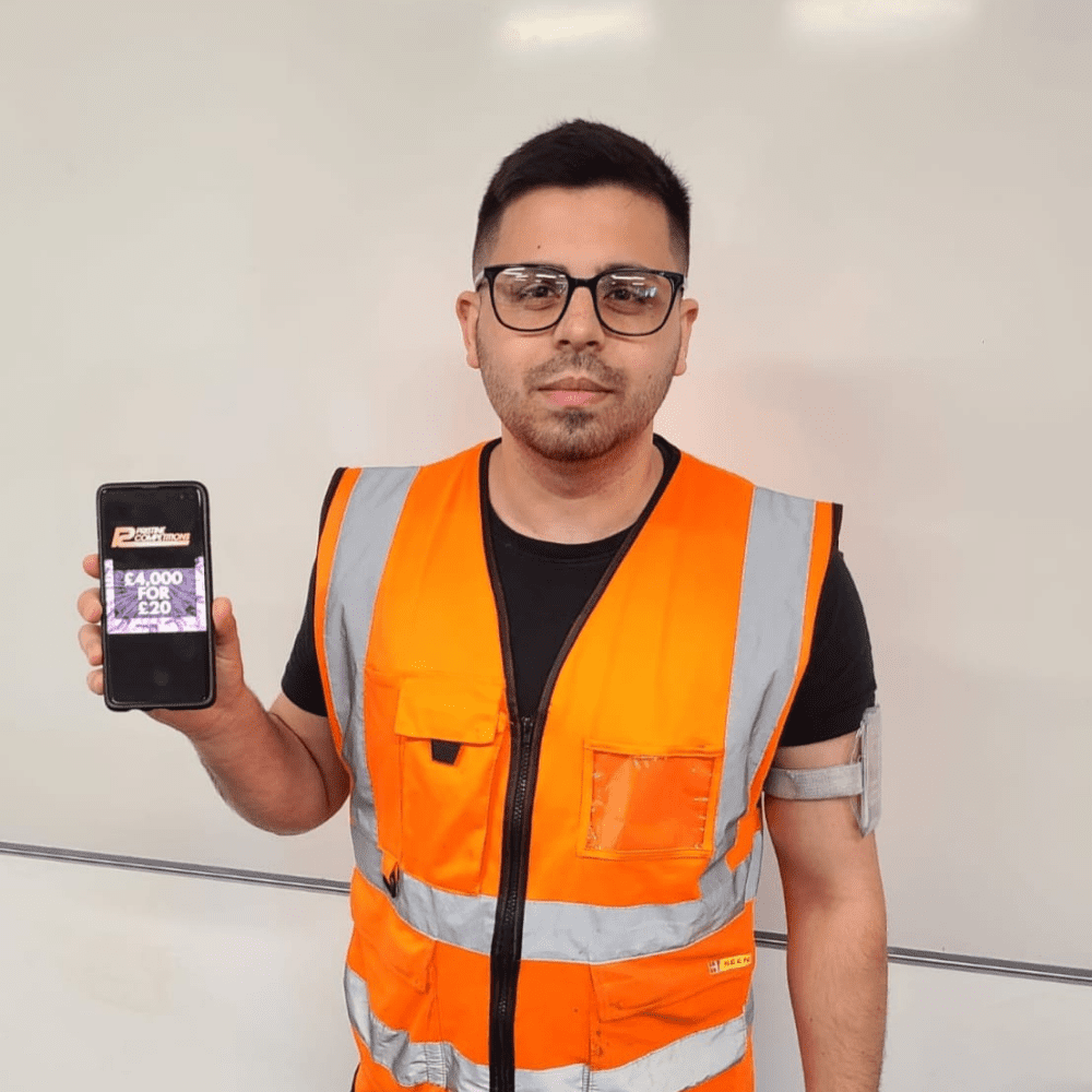 Thursday’s £4,000 For £20