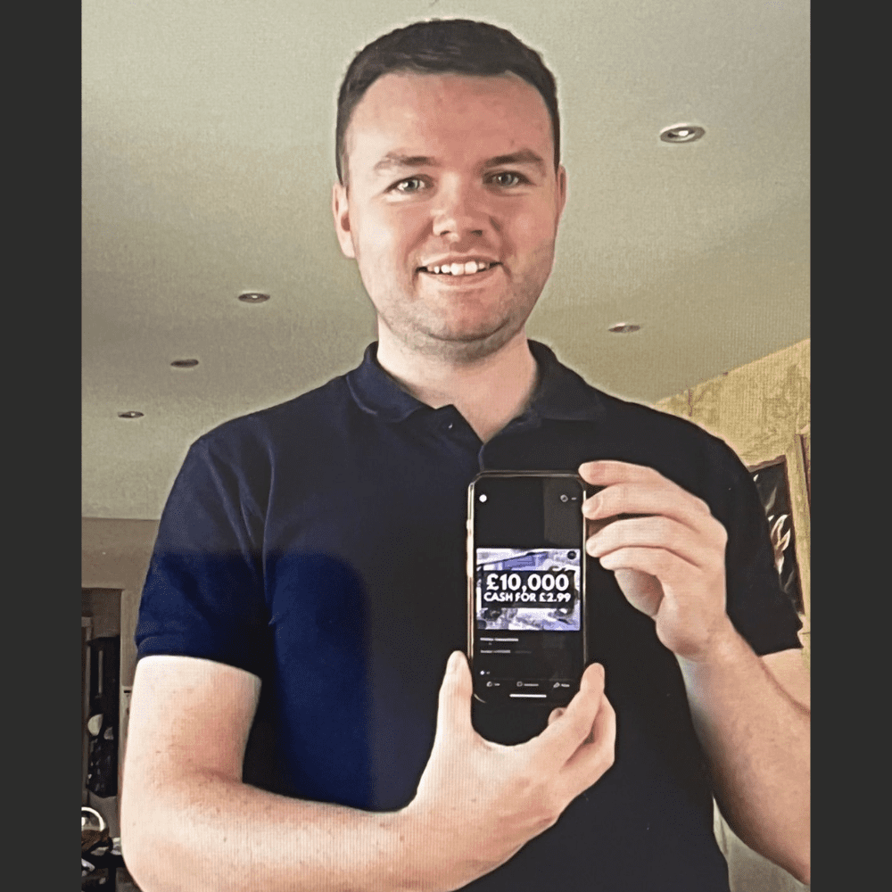 Sunday’s £10,000 Cash For £2.99