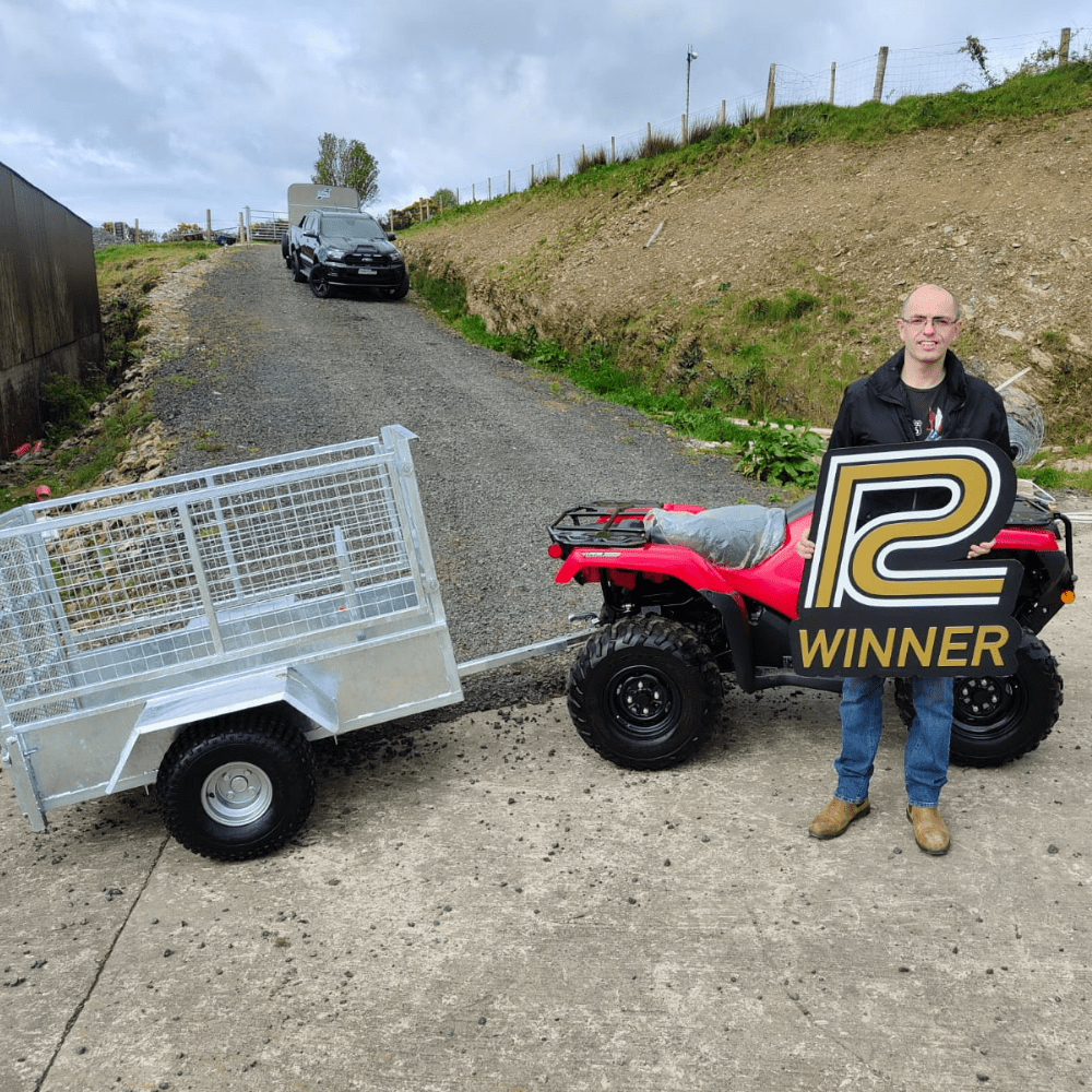 New Honda TRX 420 FA6 & New Quad Trailer or £6,000 Tax Free Cash