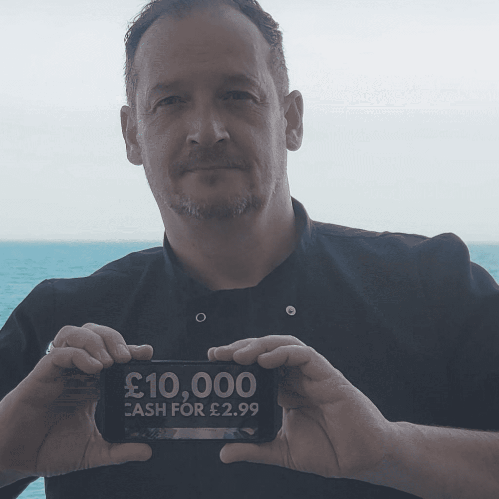 Sunday’s £10,000 Cash For £2.99