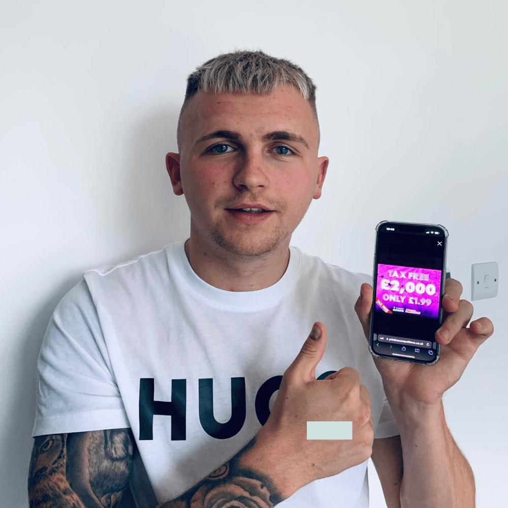 Fridays £2,000 Cash For £1.99