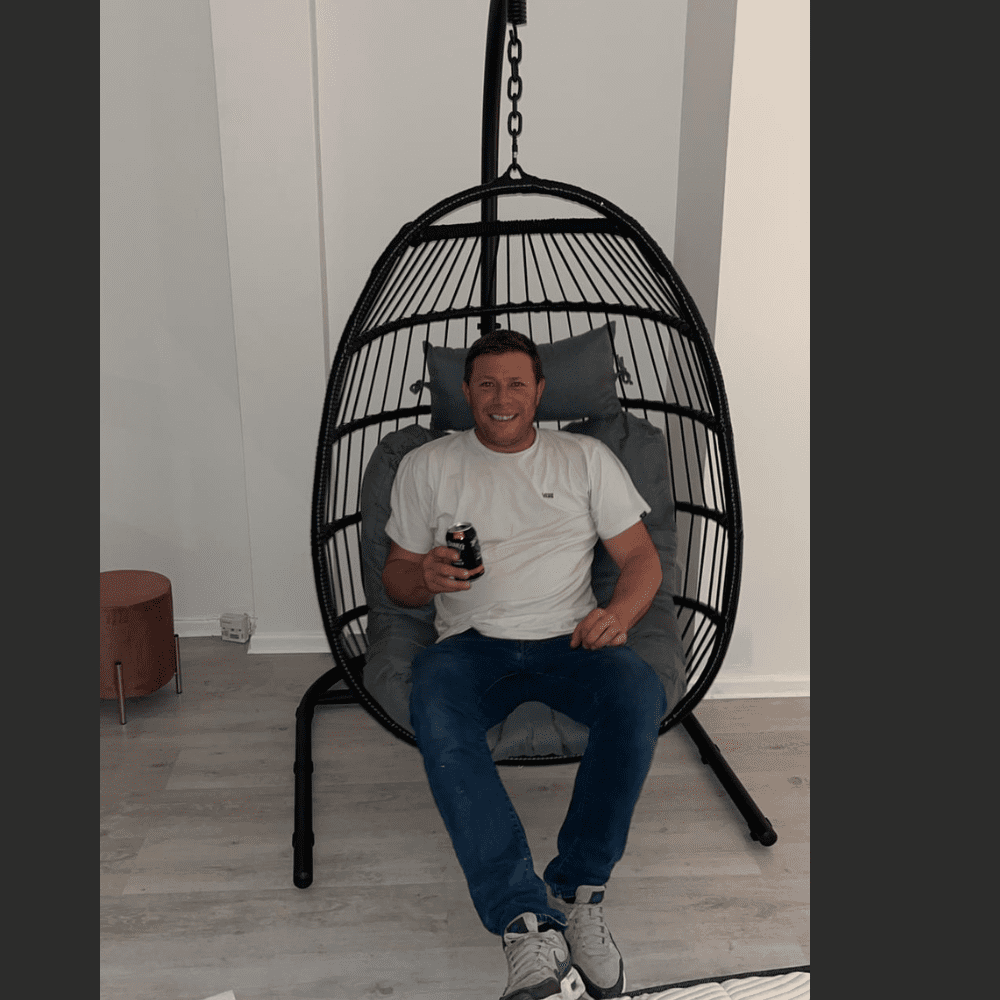 Black Hanging Egg Chair #3