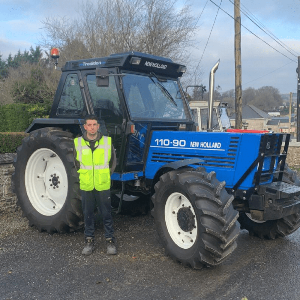 2002 New Holland 110-90 Turbo or £20,000 Tax Free Cash Alternative