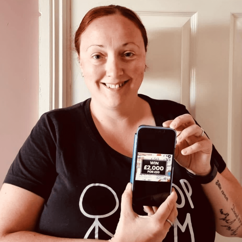 Sunday’s £2,000 For £20