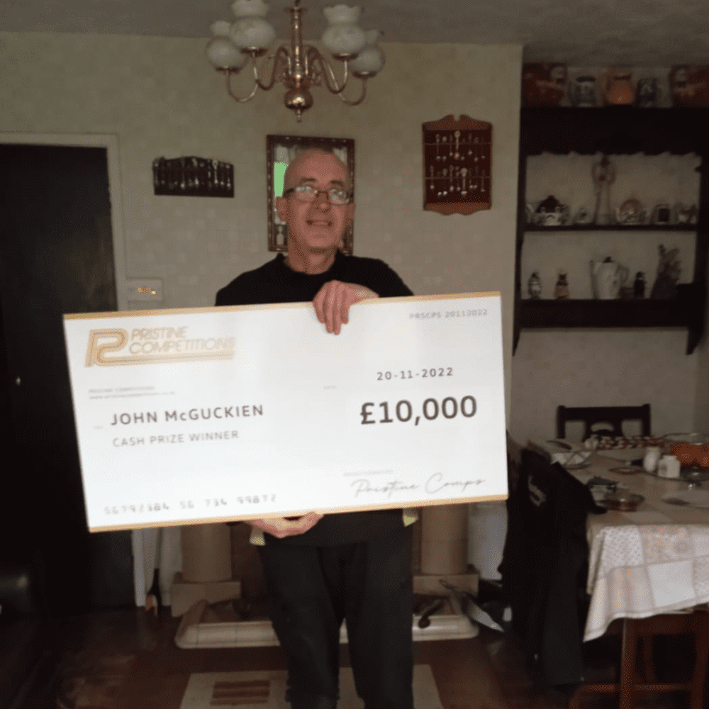 Sunday’s £10,000 Cash For 99p