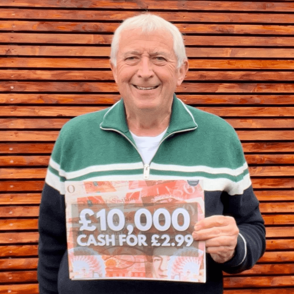 Sunday’s £10,000 Cash For £2.99