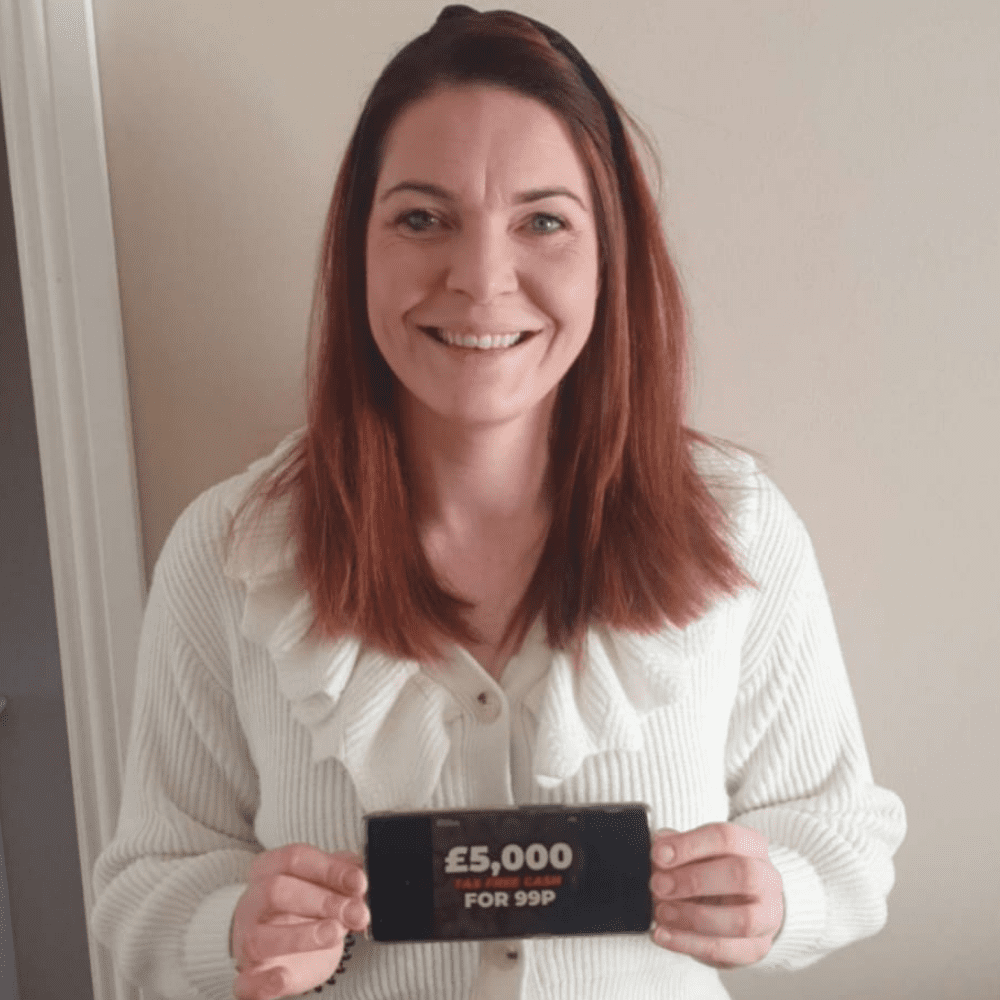 Friday’s £5,000 Cash for 99p