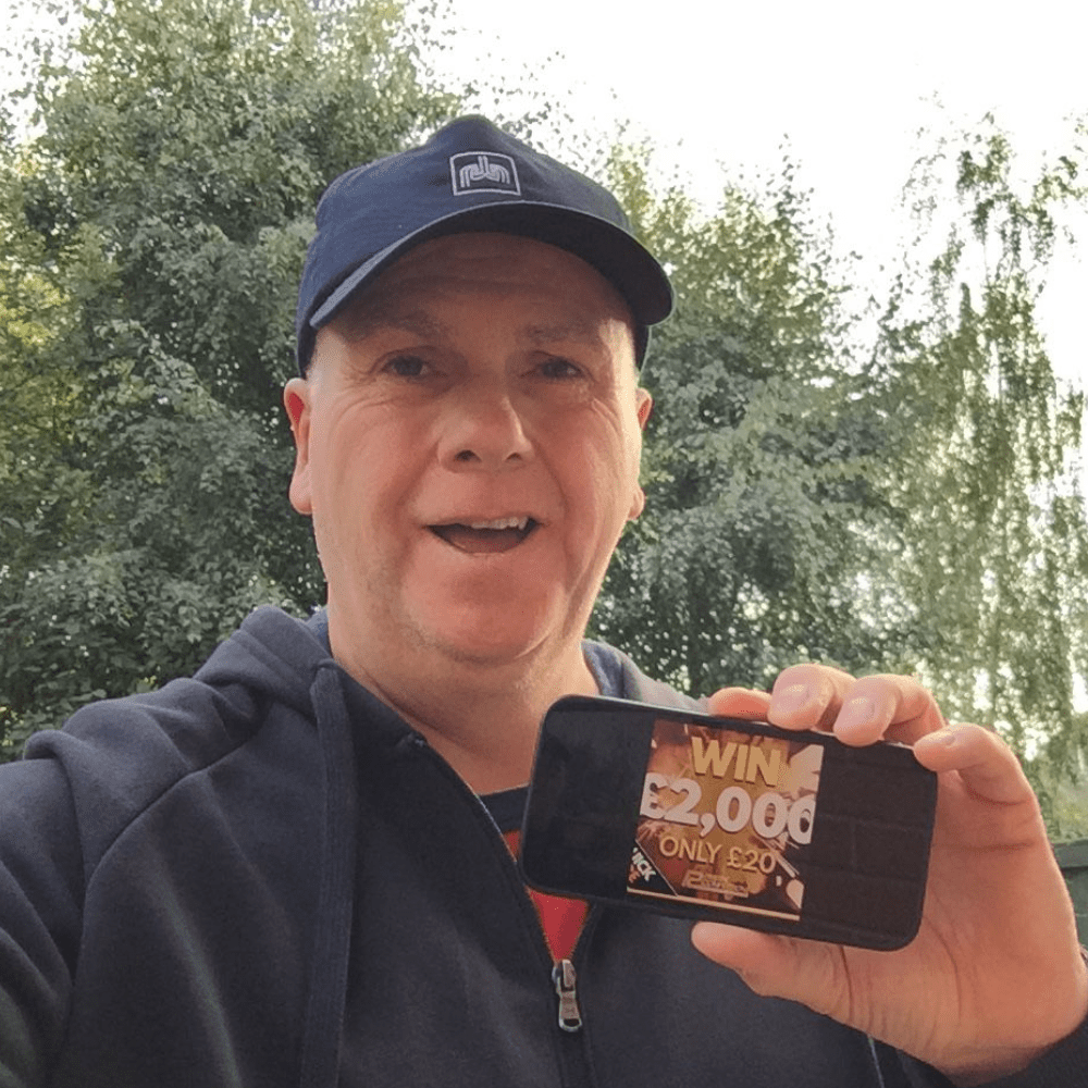 Sunday’s £2,000 For £20