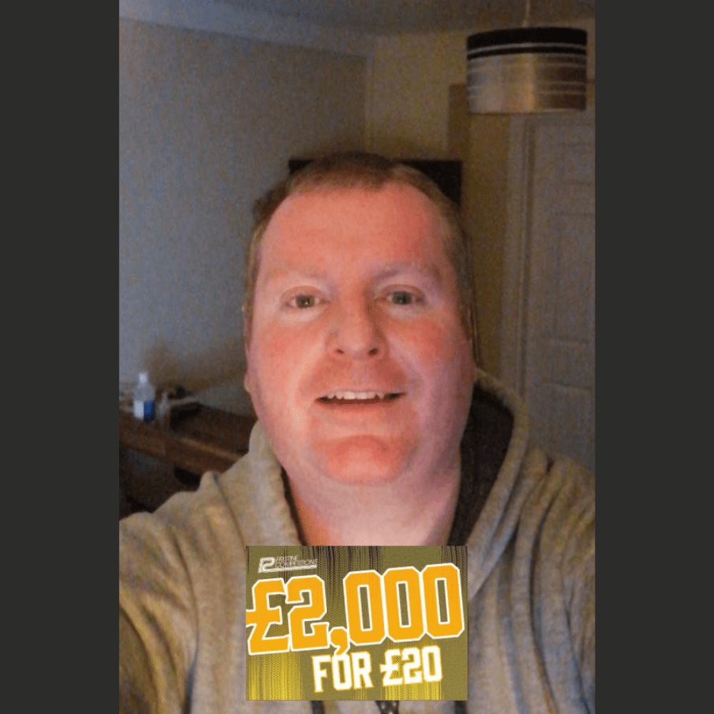 Wednesday’s £2,000 For £20