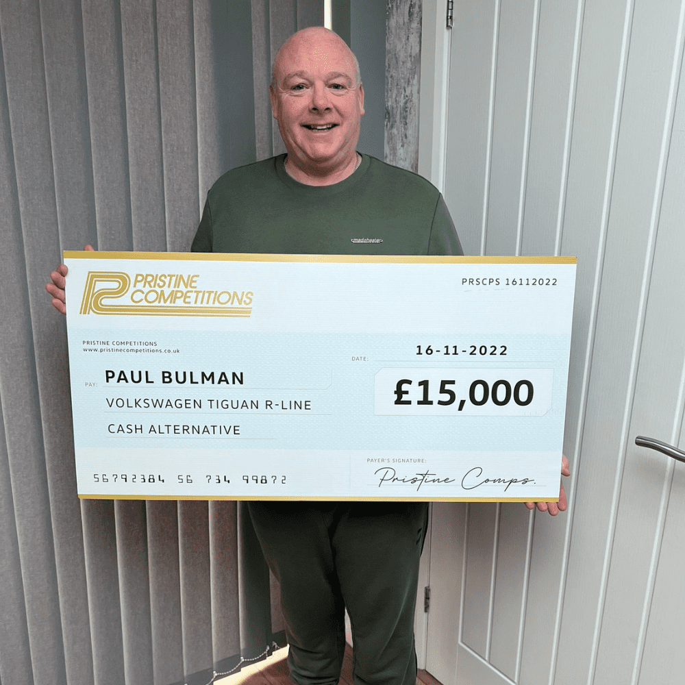 2016 Volkswagen Tiguan R-Line + 100 Instant Wins or £15,000 Tax Free Cash