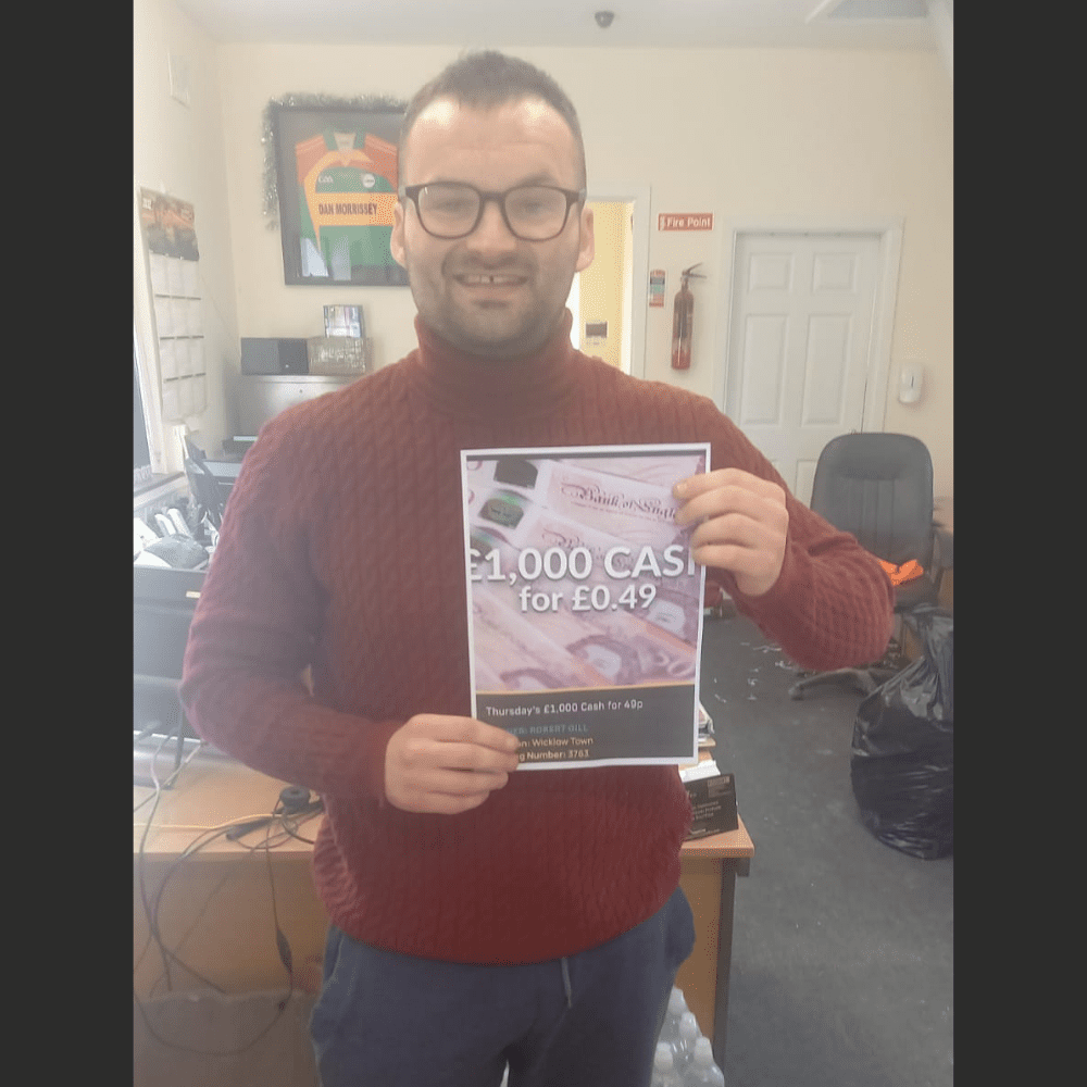 Thursday’s £1,000 Cash for 49p