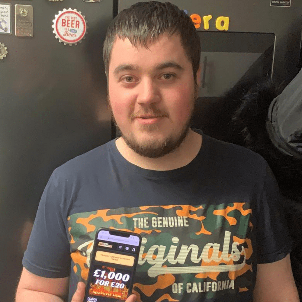 Thursday’s Quickfire £1000 Cash For £20