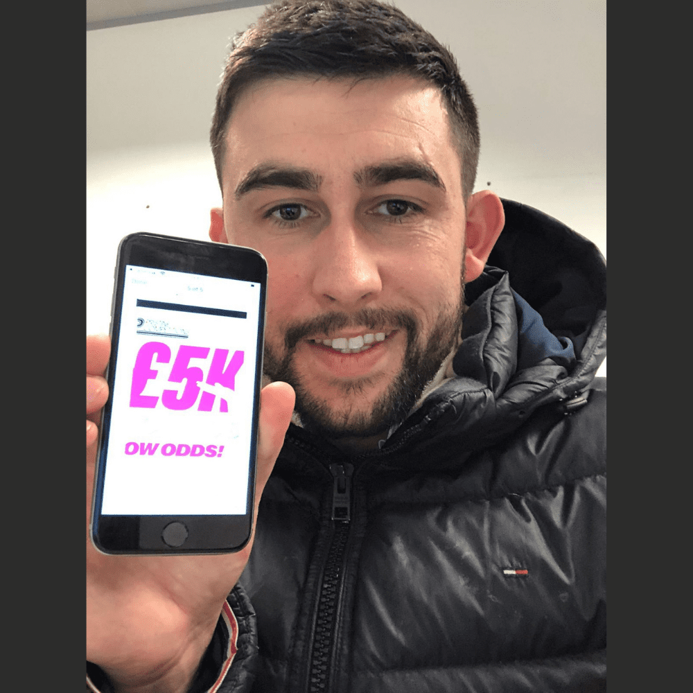 Sunday’s £5,000 For £99