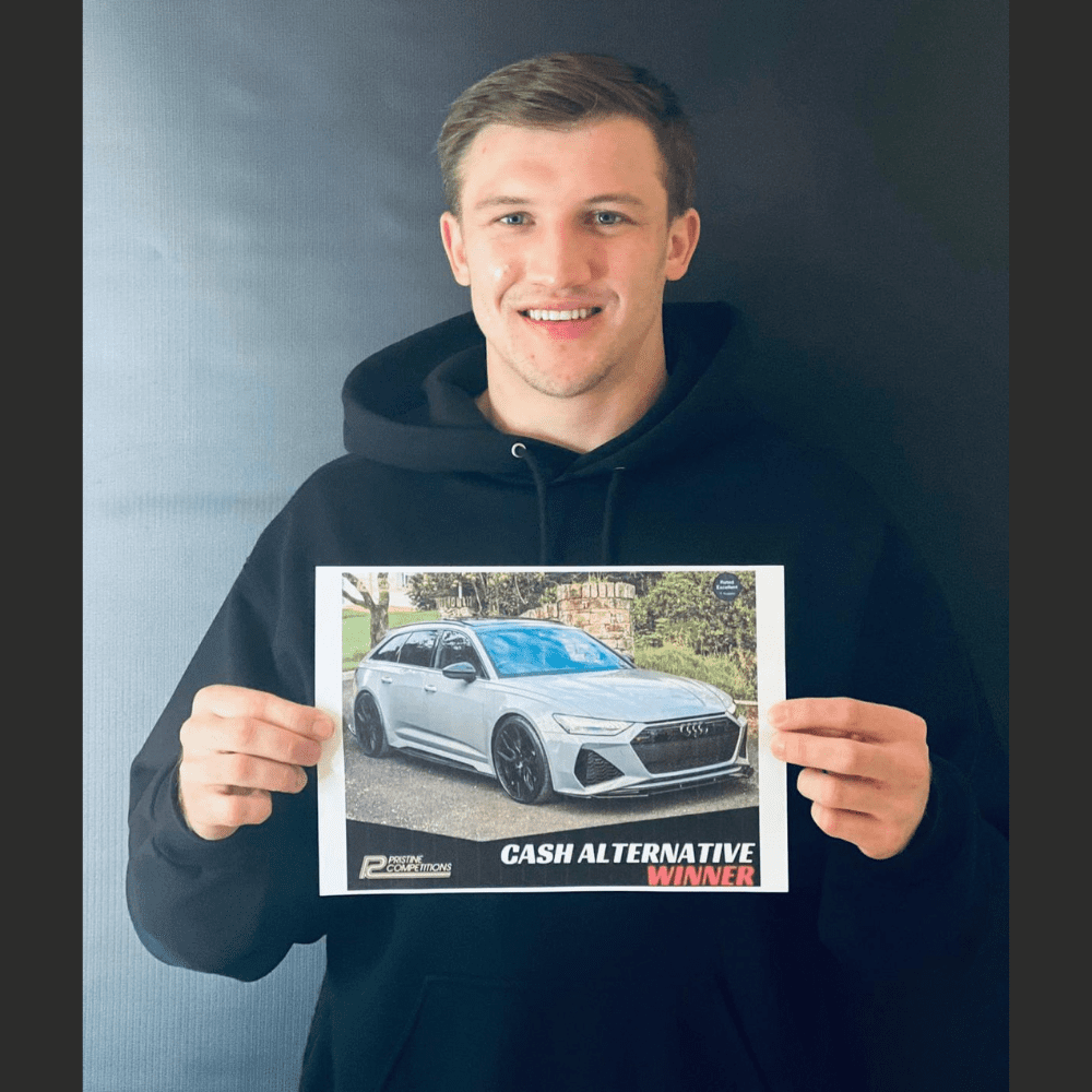 2020 Audi RS6 Avant Vorsprung Edition or £75,000 Tax Free Cash