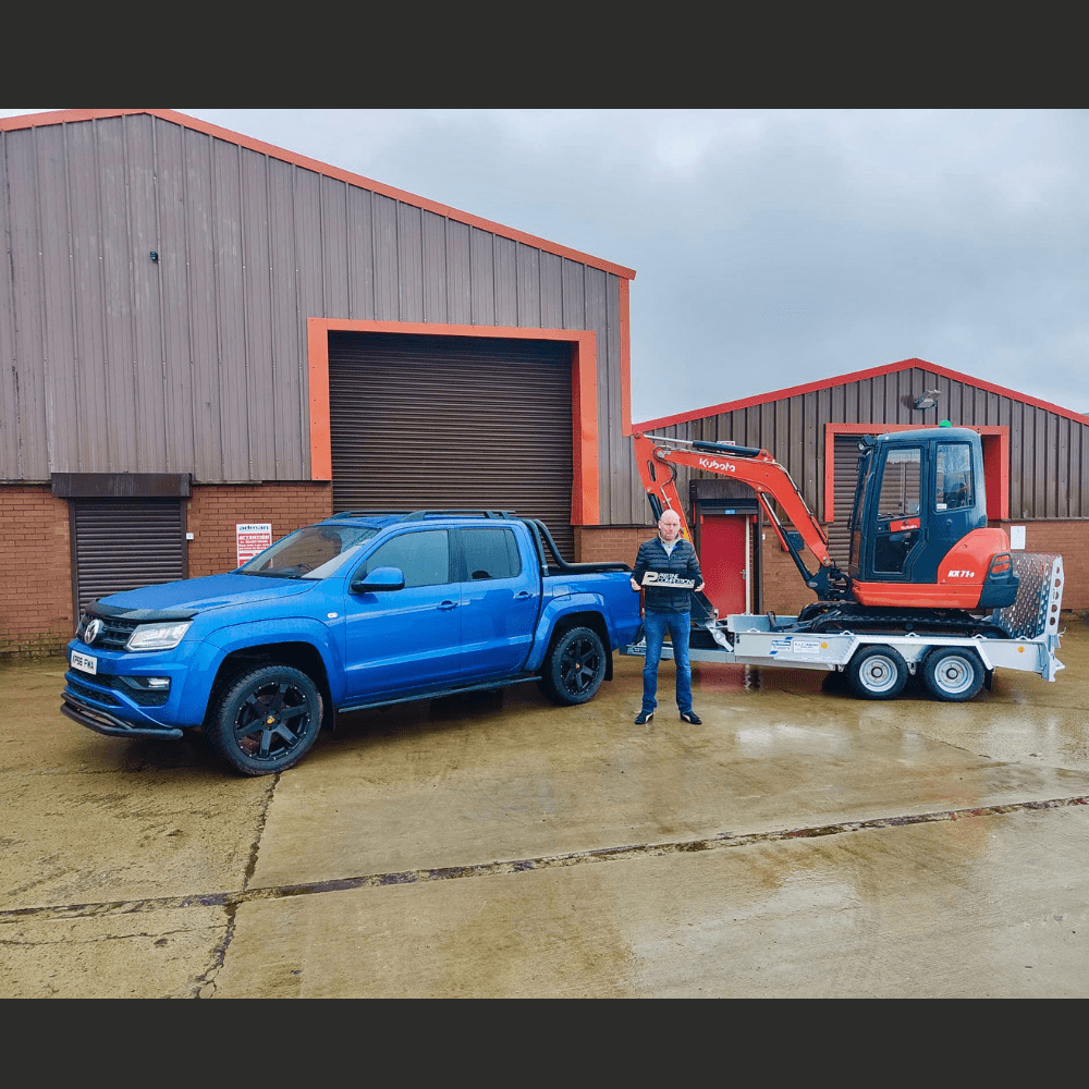 VW Amarok V6 & Kubota KX71-3 Package or £40,000 Tax Free Cash Alternative