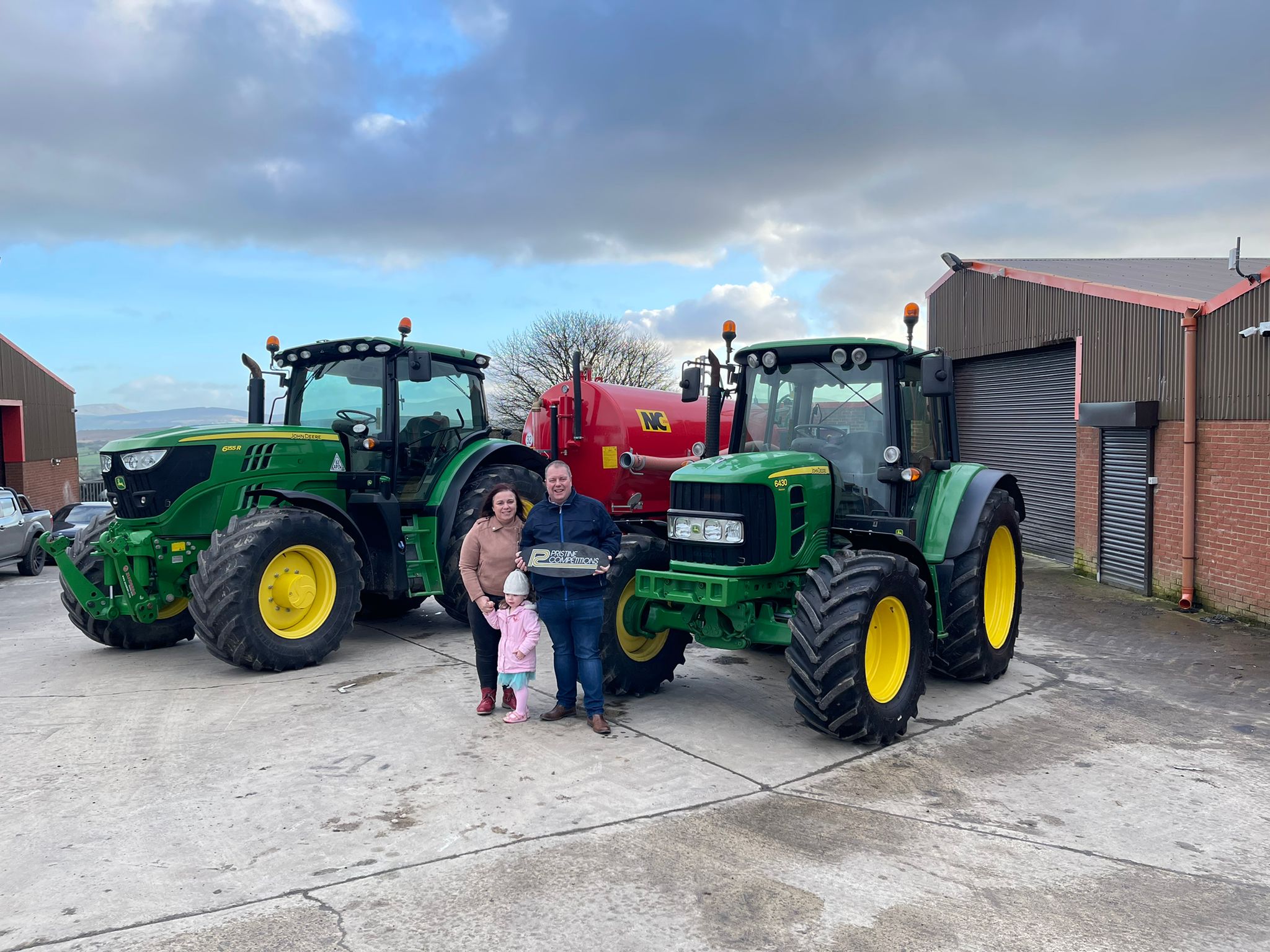 John Deere And Nc Slurry Package or £85,000 Tax Free Cash