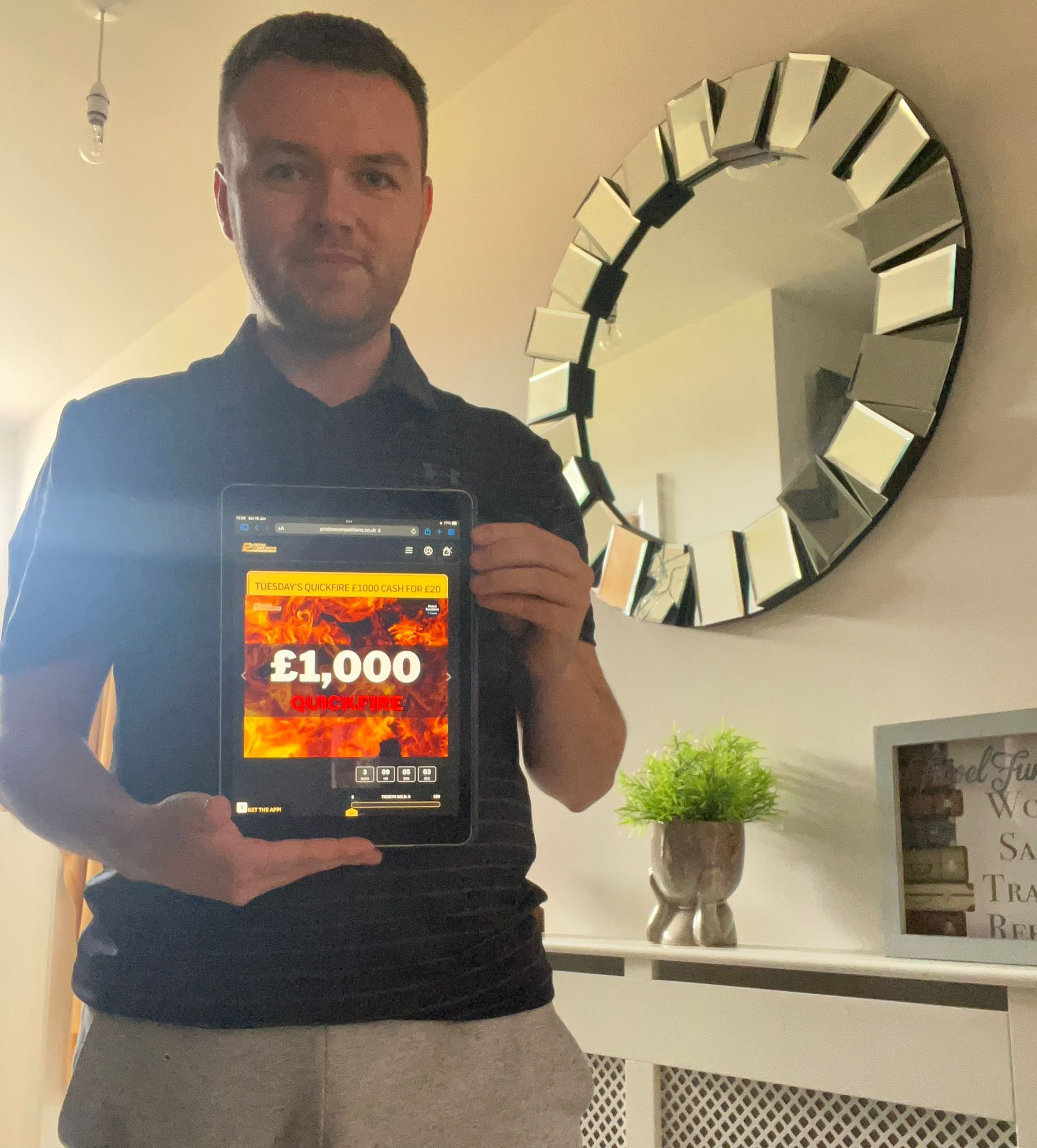 Friday’s Quickfire £1000 Cash For £20