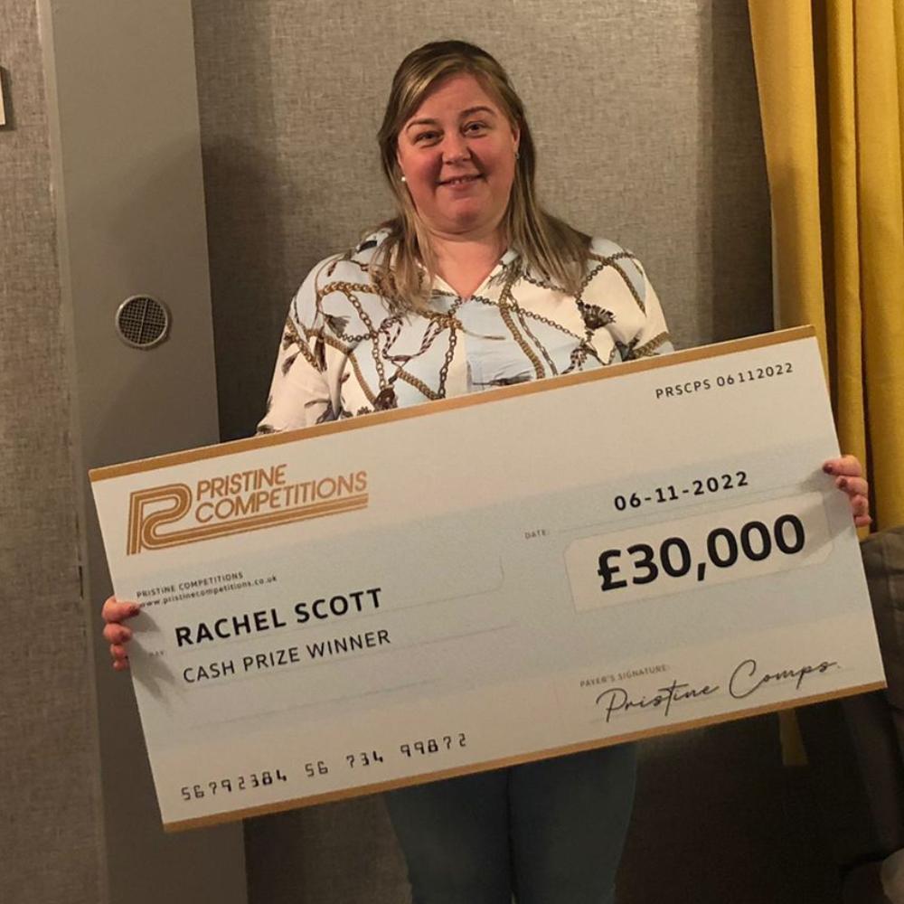 Win £30,000 Tax Free Cash Plus 1000 Instant Wins (£180,000 Prize Pot Including a BMW X5 & Ford Transit Custom)