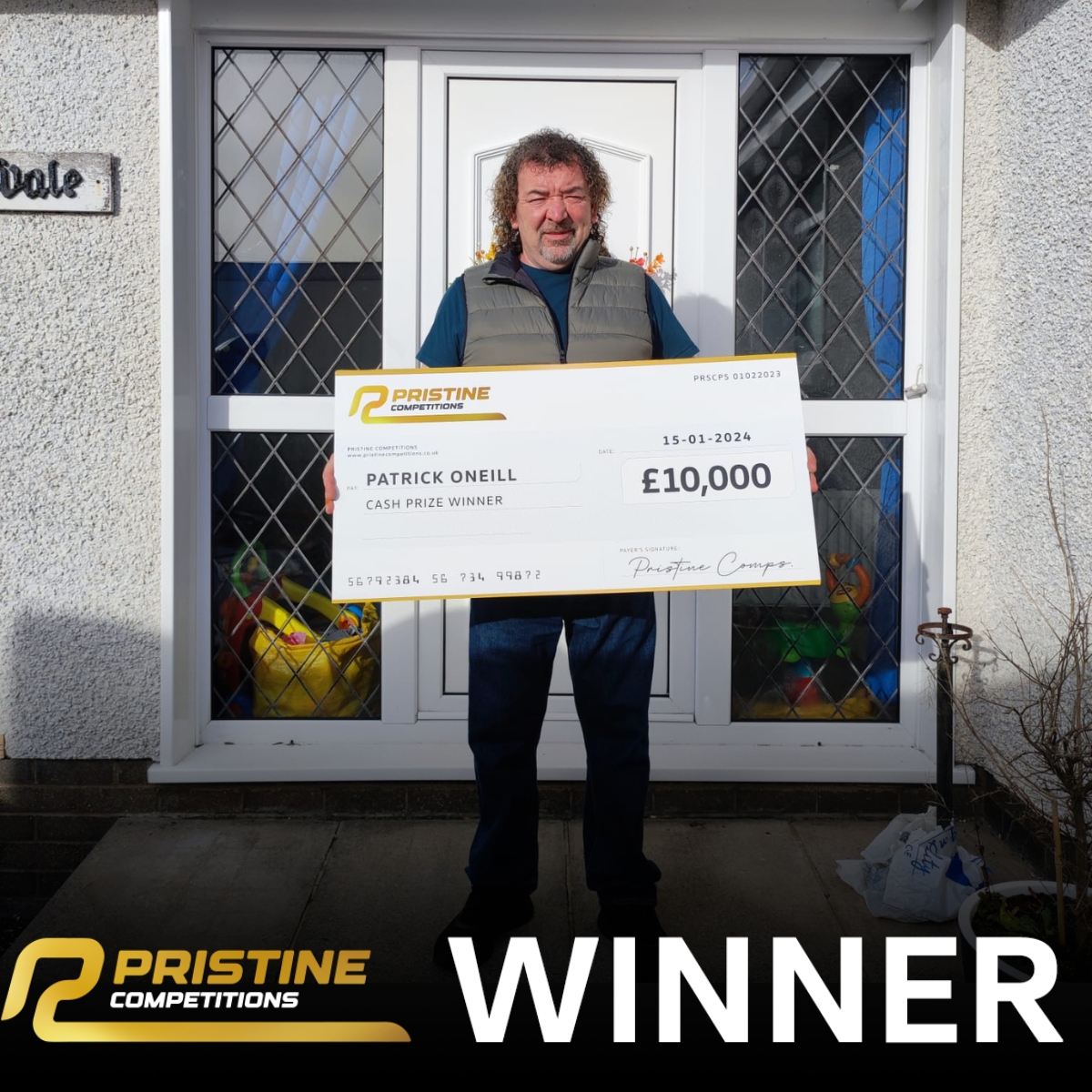 Monday’s £10,000 for 15p